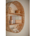 Label Label Olijfgroen Houten Mijlpaalblokken LLWT-10435