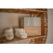 Label Label Olijfgroen Houten Mijlpaalblokken LLWT-10435