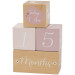 Label Label Roze Houten Mijlpaalblokken LLWT-10442
