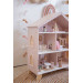 Label Label Roze Houten Poppenhuis LLWT-10466