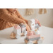 Label Label Roze Houten Speelgoed Trein LLWT-25163