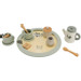 Label Label Olijfgroen Houten Theeservies Set LLWT-27617