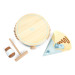 Label Label Groen Houten Crepe Maker LLWT-34727