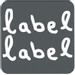Label Label Zwart/Wit 3 stuks Geometrische Silicone Bijtringen LLST-15317