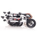 Lorelli Alba Premium Opaline Grey 3-in-1 Combi Kinderwagen incl. Spirit Autostoel