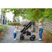 Lorelli Alba Premium Opaline Grey 3-in-1 Combi Kinderwagen incl. Spirit Autostoel