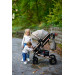 Lorelli Alba Premium Opaline Grey 3-in-1 Combi Kinderwagen incl. Spirit Autostoel