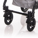 Lorelli Alba Premium Opaline Grey 3-in-1 Combi Kinderwagen incl. Spirit Autostoel