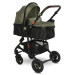 Lorelli Alba Premium Loden Green 3-in-1 Combi Kinderwagen incl. Spirit Autostoel