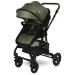 Lorelli Alba Premium Loden Green 3-in-1 Combi Kinderwagen incl. Spirit Autostoel