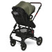 Lorelli Alba Premium Loden Green 3-in-1 Combi Kinderwagen incl. Spirit Autostoel