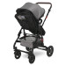 Lorelli Alba Premium Opaline Grey 3-in-1 Combi Kinderwagen incl. Spirit Autostoel