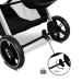 Lorelli Aspen Cappuccino 3-in-1 Combi Kinderwagen met i-Size Autostoel