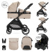 Lorelli Aspen Cappuccino 3-in-1 Combi Kinderwagen incl. i-Size Autostoel 1002202 2521