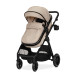 Lorelli Aspen Cappuccino 3-in-1 Combi Kinderwagen met i-Size Autostoel