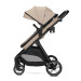 Lorelli Aspen Cappuccino 3-in-1 Combi Kinderwagen met i-Size Autostoel