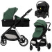 Lorelli Aspen Green 3-in-1 Combi Kinderwagen incl. i-Size Autostoel