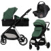 Lorelli Aspen Green 3-in-1 Combi Kinderwagen incl. i-Size Autostoel