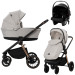 Lorelli Bianca Beige 3-in-1 Kinderwagen incl. i-Size Autostoel 1002201-2507