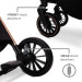 Lorelli Bianca Grey 3-in-1 Kinderwagen incl. i-Size Autostoel 1002201-2506
