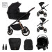 Lorelli Bianca Black 3-in-1 Kinderwagen incl. i-Size Autostoel 1002201-2501