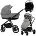 Lorelli Bianca Grey 3-in-1 Kinderwagen incl. i-Size Autostoel 1002201-2506