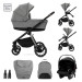 Lorelli Bianca Grey 3-in-1 Kinderwagen incl. i-Size Autostoel 1002201-2506