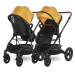 Lorelli Boston Lemon Curry 3-in-1 Kinderwagen met Spirit Autostoel