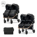 Lorelli Duo Black/Gold Duowagen incl. Luiertas