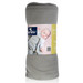 Lorelli Fleece Grey Star 75x100cm Wiegdeken