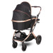 Lorelli Glory Black Diamonds 3-in-1 Kinderwagen incl. Spirit Autostoel