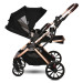 Lorelli Glory Black Diamonds 3-in-1 Kinderwagen incl. Spirit Autostoel