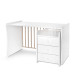 Lorelli Maxi Plus Trio White 70 x 160 cm Ledikant / Bureau