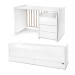 Lorelli Maxi Plus Trio White 70 x 160 cm Ledikant / Bureau