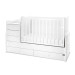 Lorelli Maxi Plus Trio White 70 x 160 cm Ledikant / Bureau