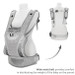 Lorelli Mia Grey Ergonomische Draagzak