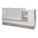 Lorelli Mini Max White/Artwood 2-in-1 Bed en Commode 1015050-0030A