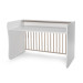 Lorelli Mini Max White/Coffee 2-in-1 Bed en Commode 1015050-0027A