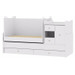 Lorelli Mini Max White 2-in-1 Bed en Commode 190/72 1015050-0024A