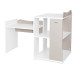 Lorelli Multi White/Beige 2-in-1 Bed en Commode 1015057 0037A