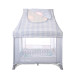 Lorelli My Place Grey Inklapbare Box met Dakje 1008064-2506