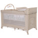 Lorelli Noemi Plus Fog Beige Star Campingbed Met Bodemverhoger 1008056-2217