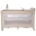 Lorelli Noemi Plus Fog Beige Star Campingbed Met Bodemverhoger 1008056-2217