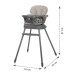 Lorelli Siesta Grey 3-in-1 Kinderstoel 1010053-2506