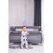 Lorelli Up and Down Cool Grey Bear Campingbedje incl. Bodemverhoger 1008006-2370