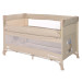 Lorelli Up and Down Fog Beige Flying Friends Campingbedje incl. Bodemverhoger 1008006-2371