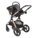 Lorelli Viola Black Diamonds 3-in-1 Combi Kinderwagen incl. Spirit Autostoel