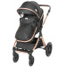 Lorelli Viola Black Diamonds 3-in-1 Combi Kinderwagen incl. Spirit Autostoel