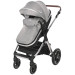 Lorelli Viola Opaline Grey 3-in-1 Combi Kinderwagen incl. Spirit Autostoel