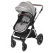 Lorelli Viola Opaline Grey 3-in-1 Combi Kinderwagen incl. Spirit Autostoel